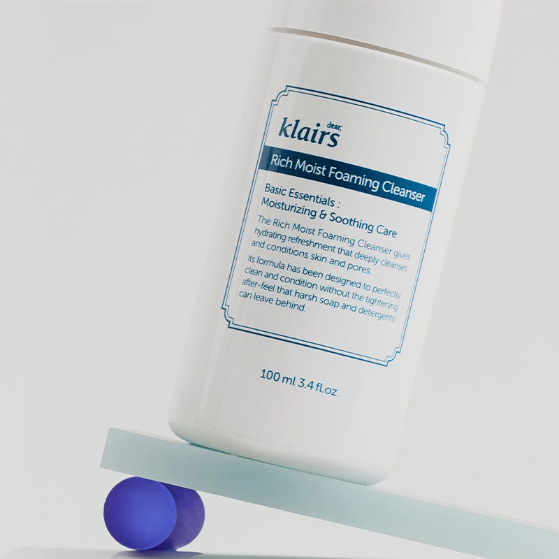 KLAIRS Rich Moist Foaming Cleanser | MY BEAUTY IDOL