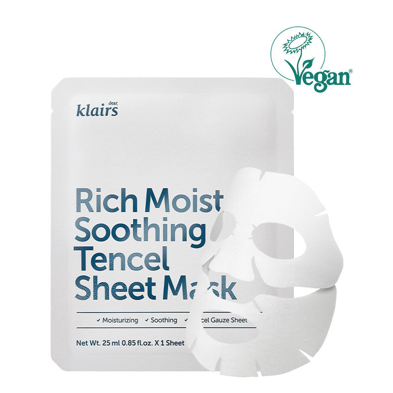 DEAR KLAIRS Rich Moist Soothing Tencel Sheet Mask