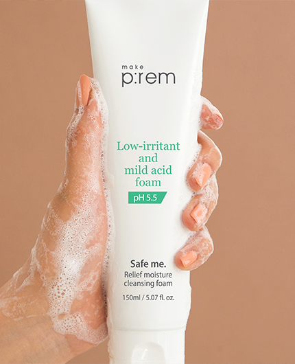 MAKE P:REM Safe Me. Relief Moisture Cleansing Foam