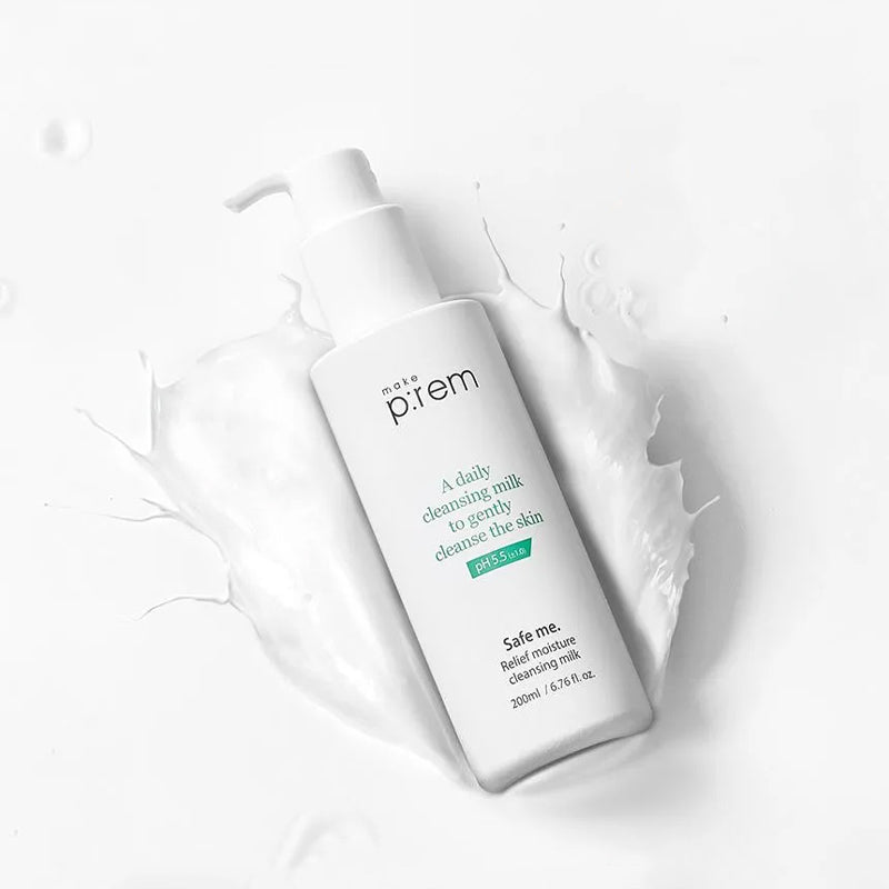 MAKE PREM Safe Me. Relief Moisture Cleansing Milk | MY BEAUTY IDOL