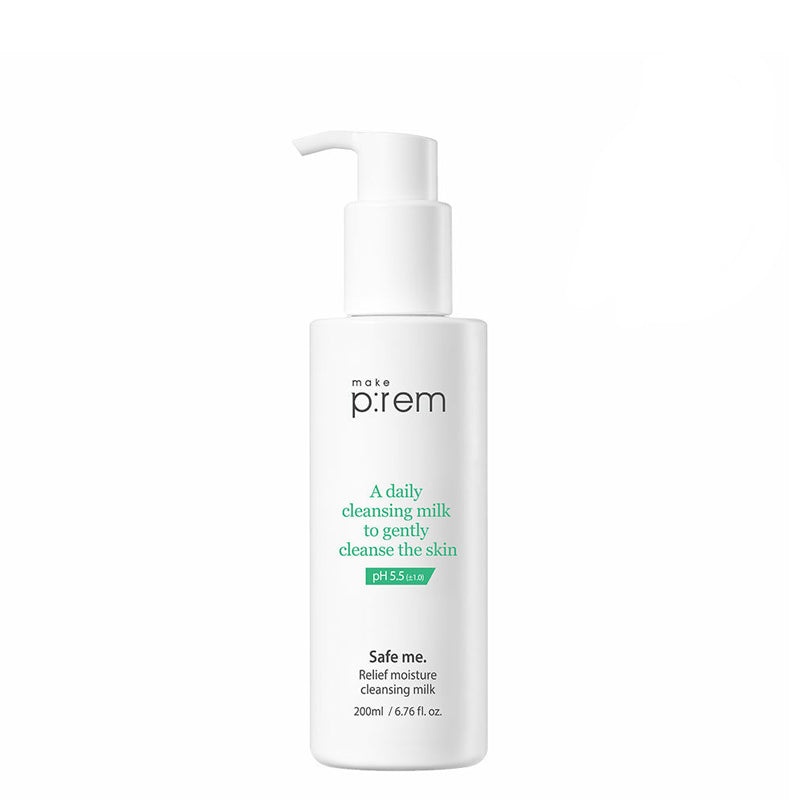 MAKE PREM Safe Me. Relief Moisture Cleansing Milk | MY BEAUTY IDOL