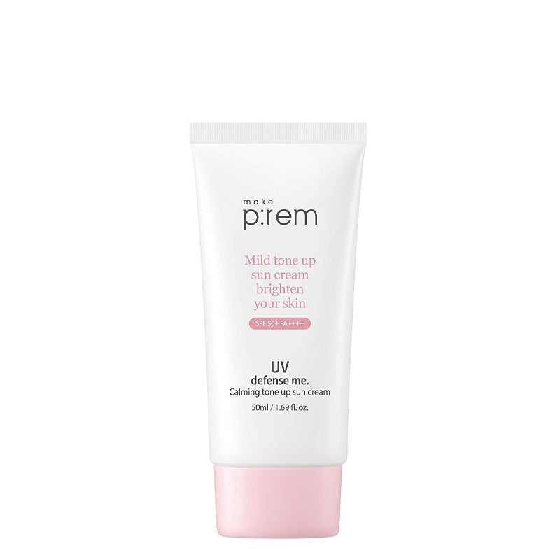 MAKE PREM UV Defense Me Calming Tone Up Sun | MY BEAUTY IDOL