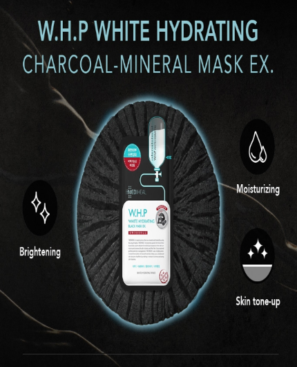 MEDIHEAL W.H.P White Hydrating Black Mask Ex | MY BEAUTY IDOL