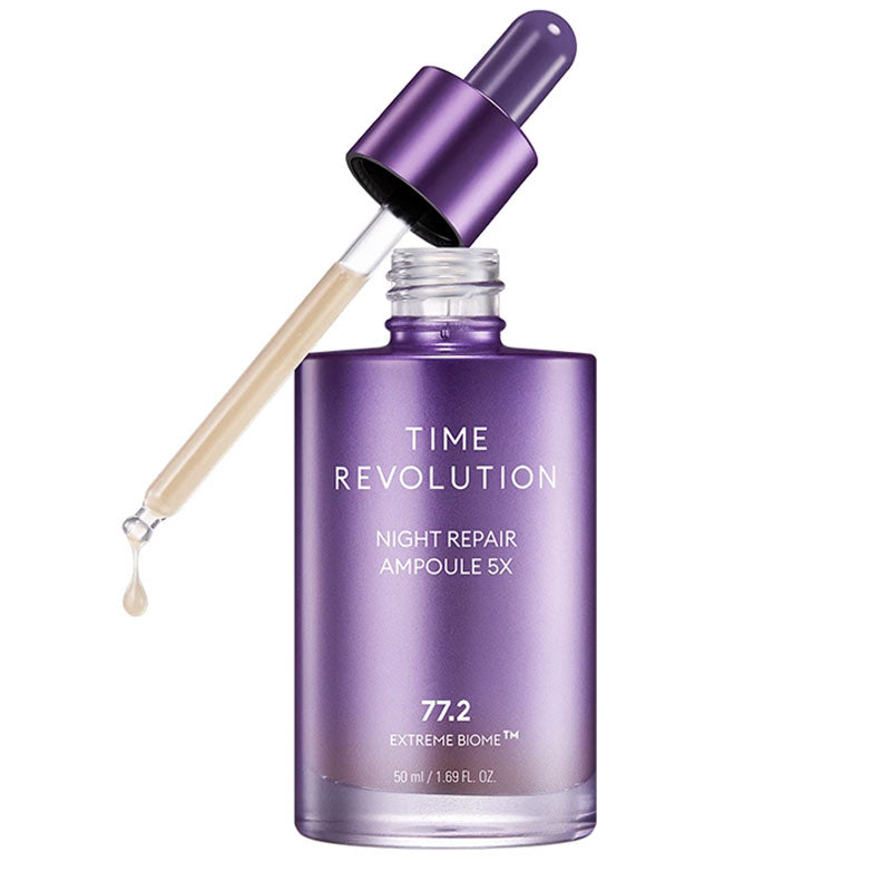 MISSHA Time Revolution Night Repair Ampoule 5x  | MY BEAUTY IDOL