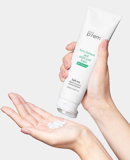 MAKE P:REM Safe Me. Relief Moisture Cleansing Foam