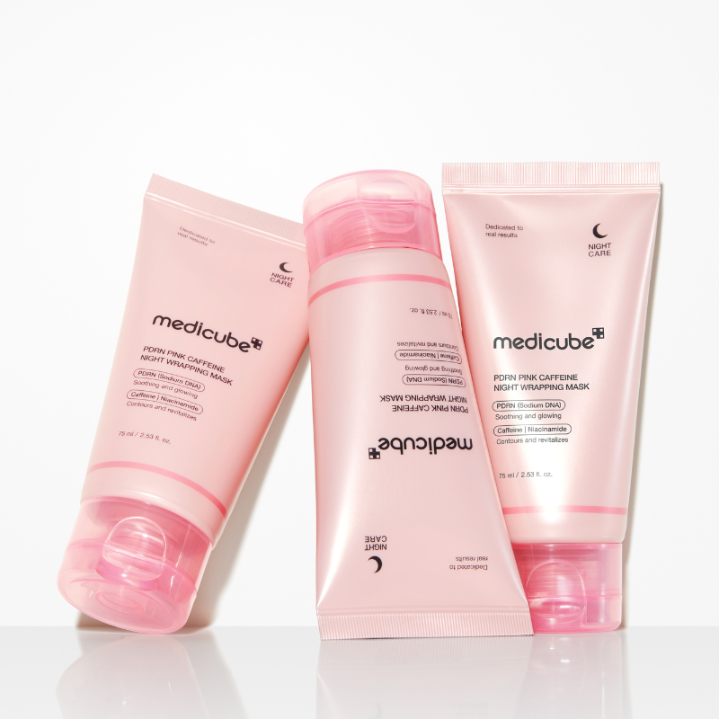 PDRN Pink Caffeine Night Wrapping Mask