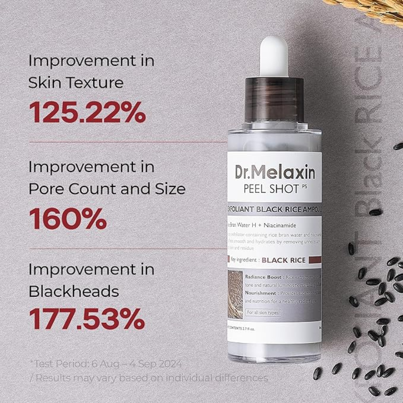 Peel Shot Exfoliating Black Rice Ampoule