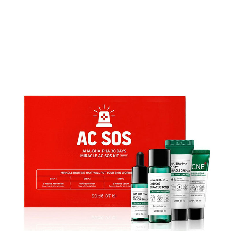 SOME BY MI AHA BHA PHA 30 Days Miracle AC SOS Kit | MY BEAUTY IDOL