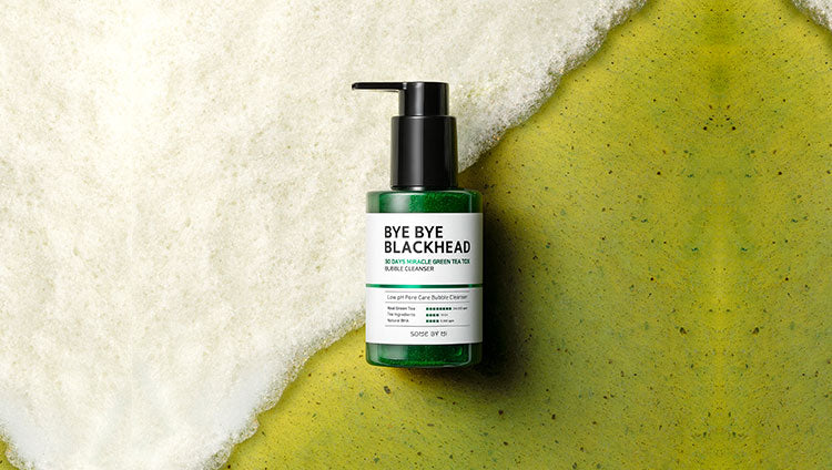 Miracle Bye Bye 30 Days Blackhead Miracle Green Tea Tox Bubble Cleanser 3P