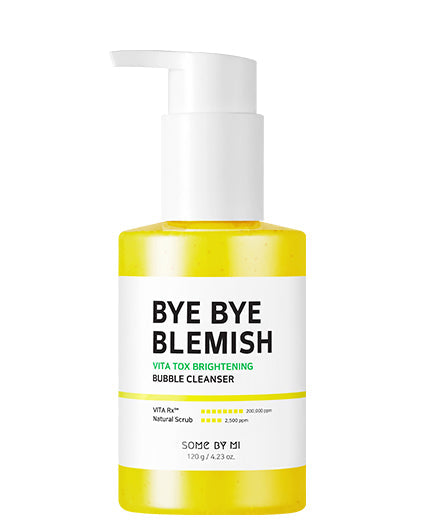 SOME BY MI Bye Bye Blemish Vita Tox Brightening Bubble Cleanser | MY BEAUTY IDOL