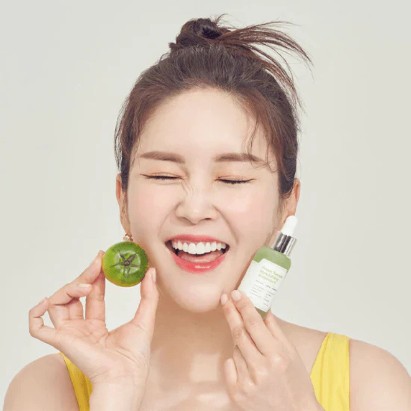 SUNGBOON EDITOR Green Tomato Pore Lifting Ampoule | BONIIK Best Korean Beauty Skincare Makeup Store in Australia