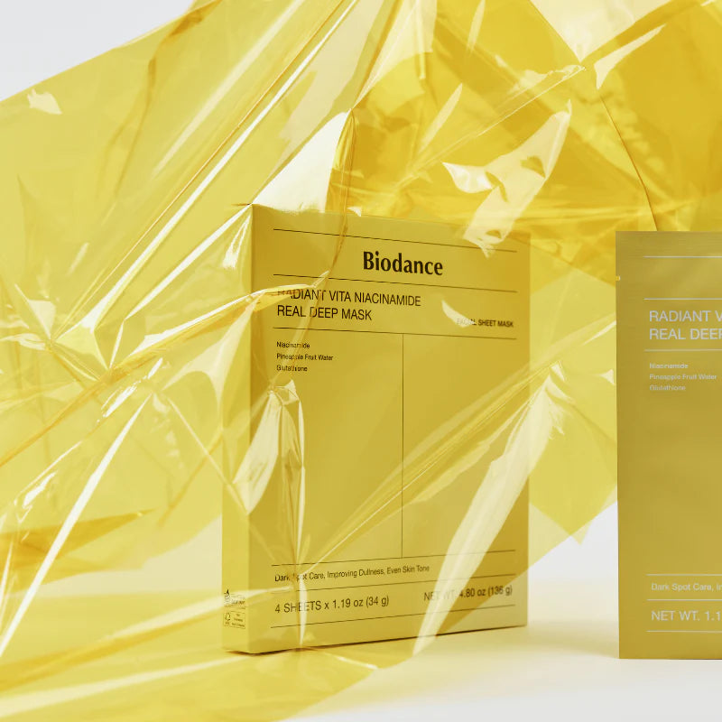 Radiant Vita Niacinamide Real Deep Mask Bundle (4pcs)
