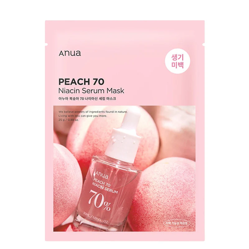 Peach 77% Niacin Serum Mask