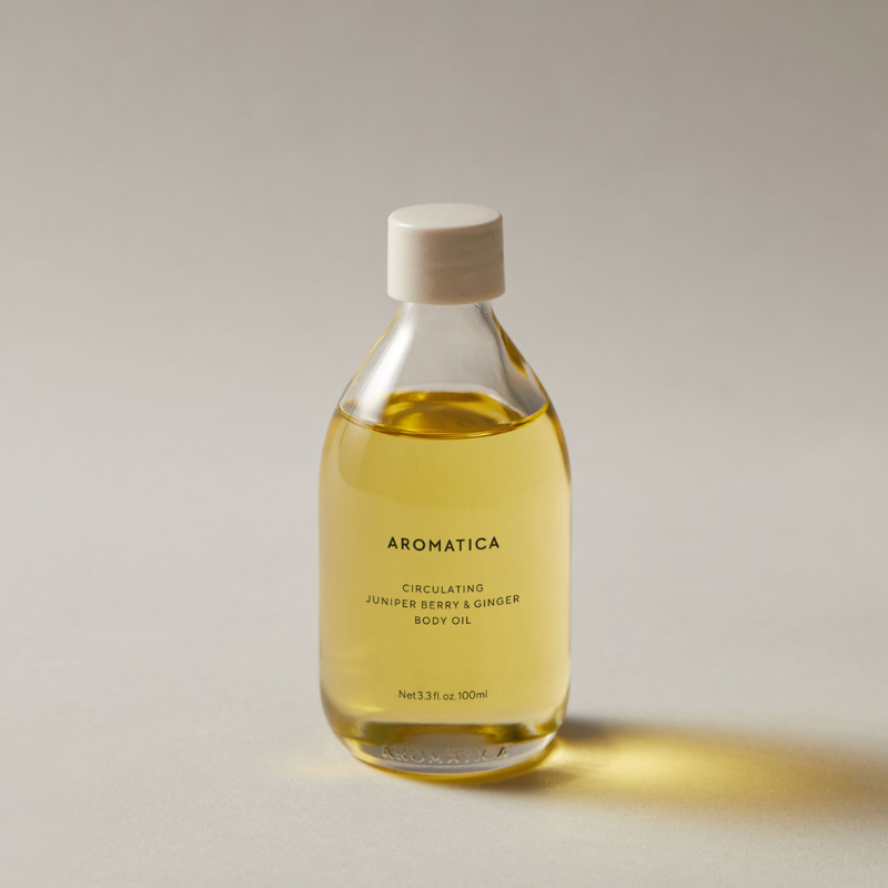 AROMATICA Circulating Body Oil Juniper Berry & Ginger