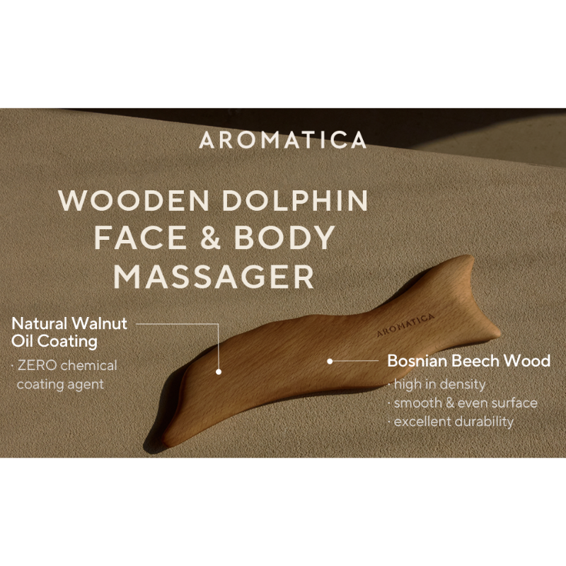 AROMATICA Dolphin Face & Body Massager 