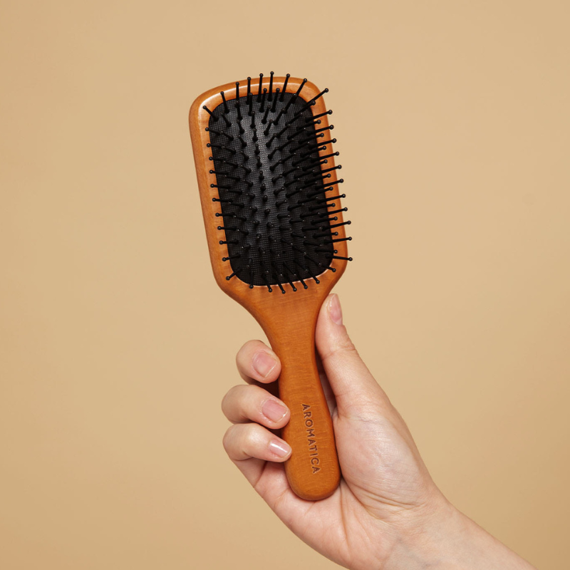 AROMATICA Wooden Scalp Brush