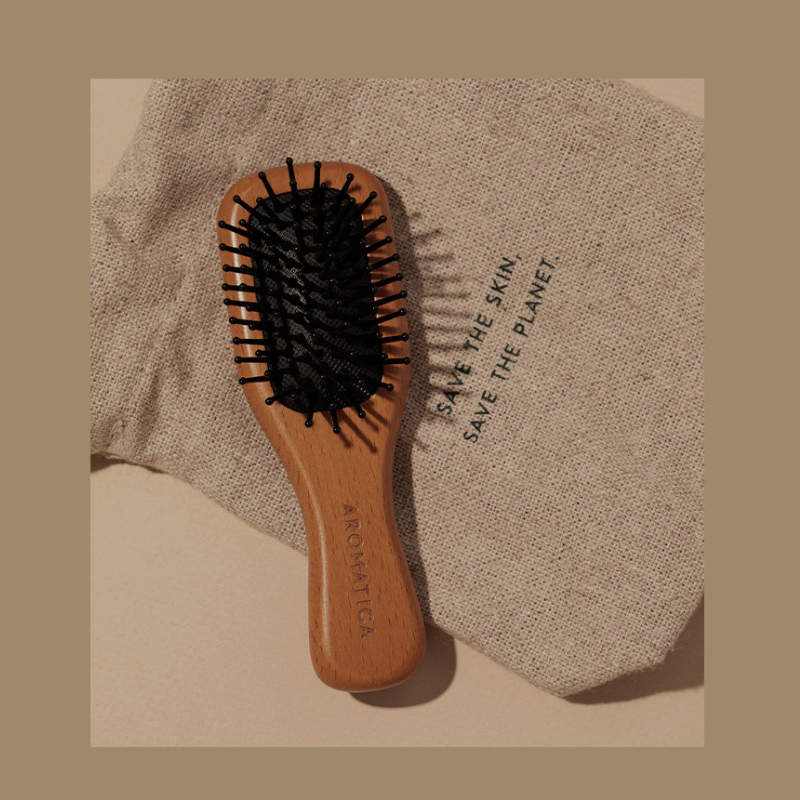 AROMATICA Wooden Scalp Brush