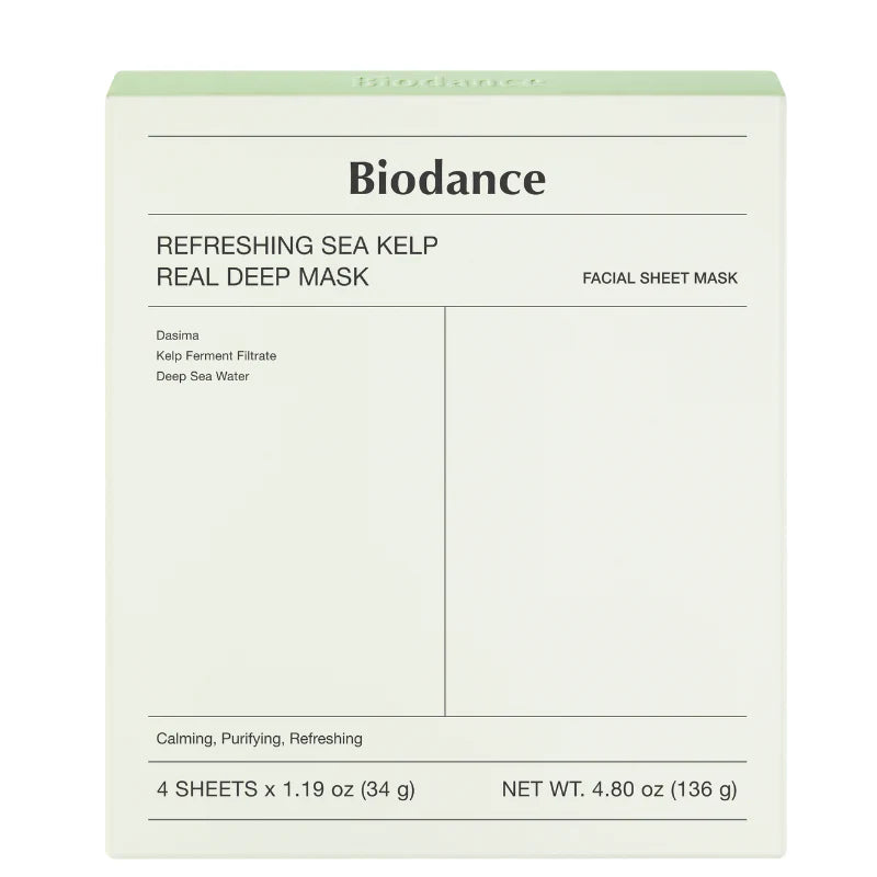 Refreshing Sea Kelp Real Deep Mask Bundle (4pcs)
