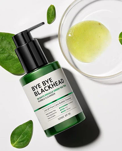 Miracle Bye Bye 30 Days Blackhead Miracle Green Tea Tox Bubble Cleanser 3P