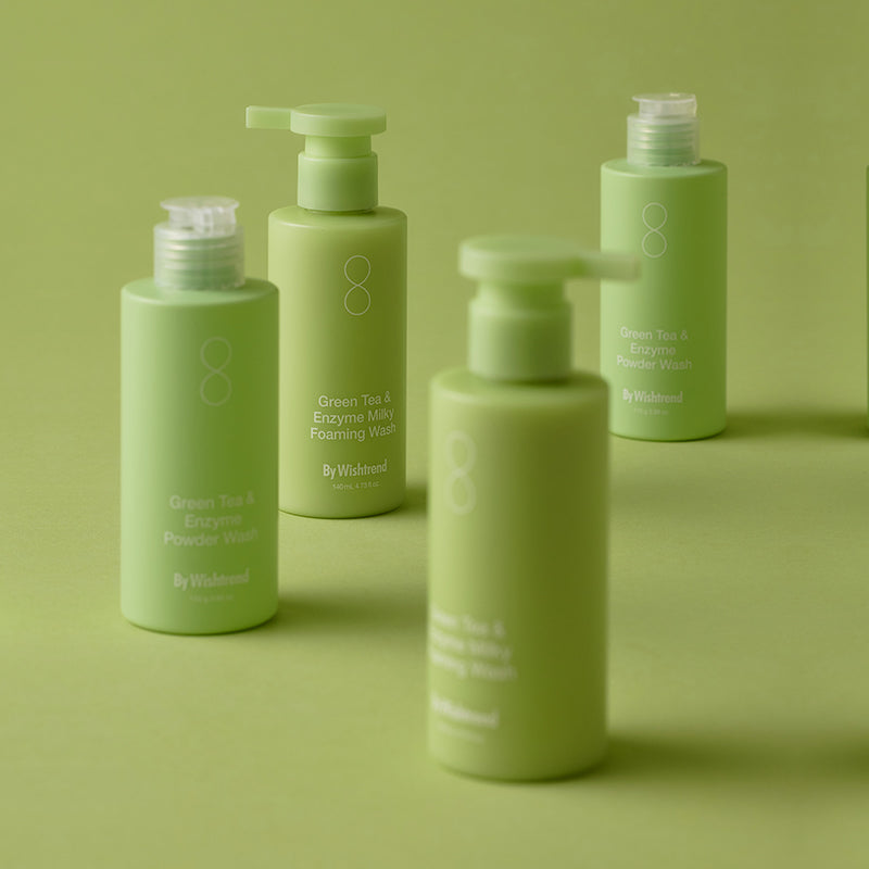 BY WISHTREND Green Tea & Enzyme Milky Foaming Wash