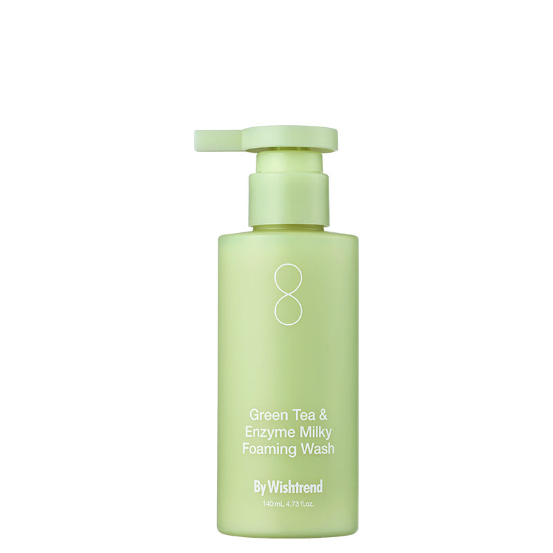 BY WISHTREND Green Tea & Enzyme Milky Foaming Wash