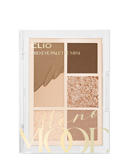 CLIO Pro Eye Palette Mini 01 Mono Mood | MY BEAUTY IDOL