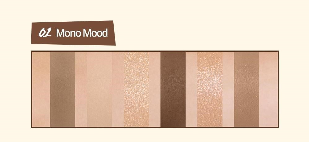 CLIO Pro Eye Palette Mini 01 Mono Mood | MY BEAUTY IDOL