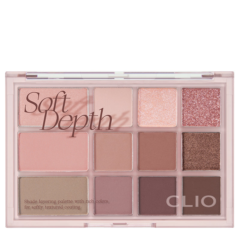 CLIO Shade & Shadow Palette Soft Depth 