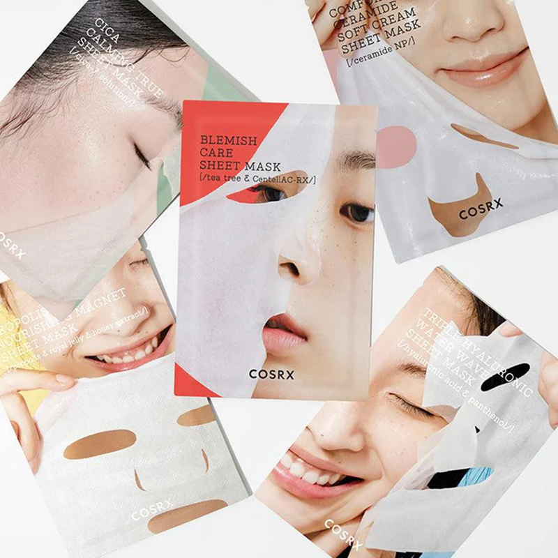 COSRX AC Collection Blemish Care Sheet Mask Bundle (5pcs) | My Beauty Idol