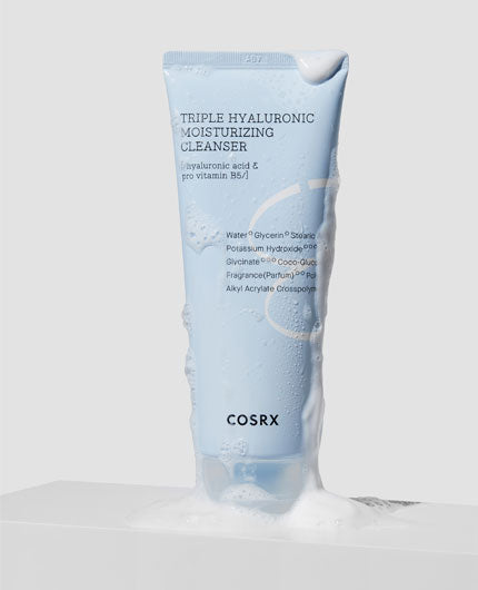 COSRX Hydrium Triple Hyaluronic Moisturizing Cleanser | MY BEAUTY IDOL