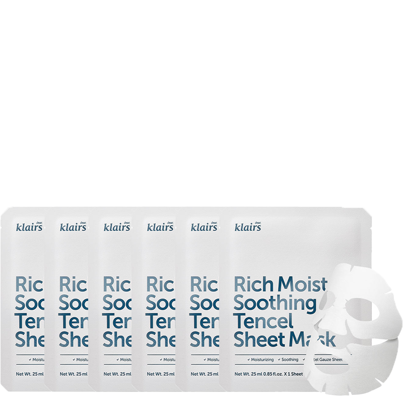 DEAR KLAIRS Rich Moist Soothing Tencel Sheet Mask