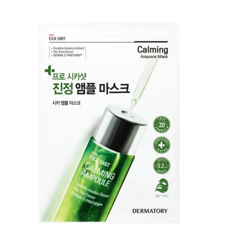 Pro Cica Shot Calming Ampoule Mask