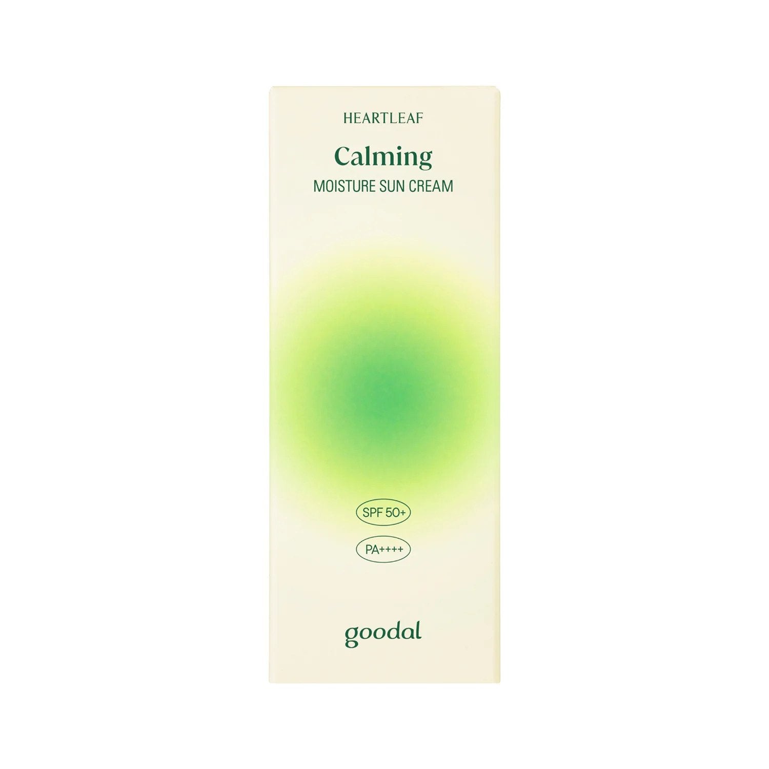 GOODAL Houttuynia Cordata Calming Moisture Sun Cream SPF50+ | MY BEAUTY IDOL