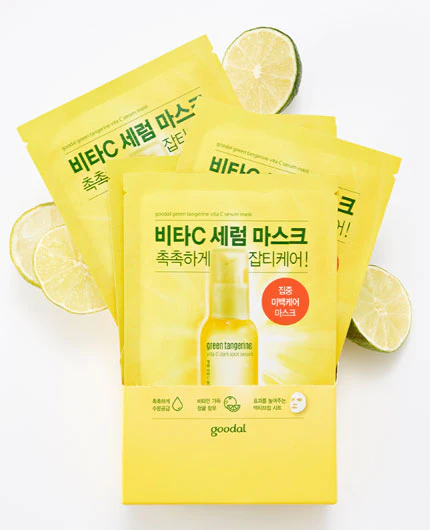 Green Tangerine Vita C Serum Sheet Mask