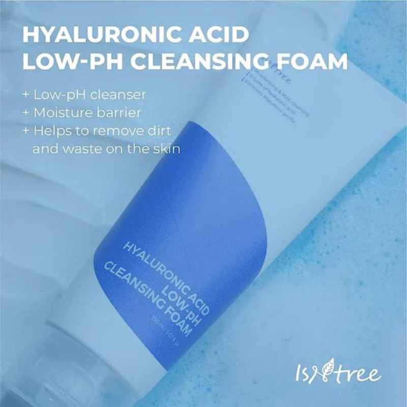 ISNTREE Hyaluronic Acid Low-pH Cleansing Foam | MY BEAUTY IDOL