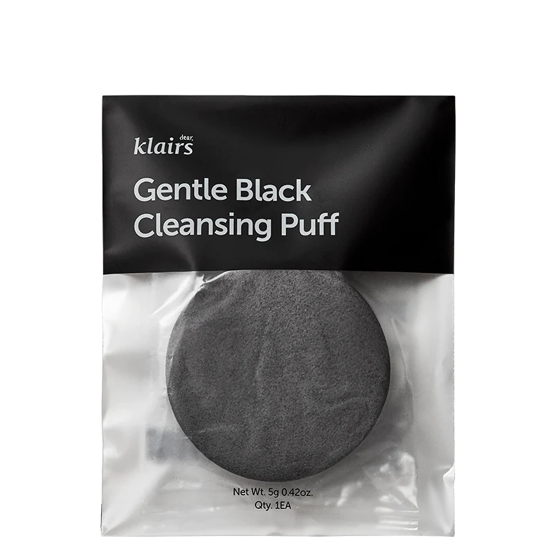 Gentle Black Cleansing Puff