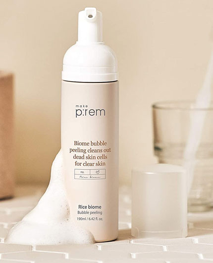 MAKE P:REM Rice Biome Bubble Peeling | MY BEAUTY IDOL