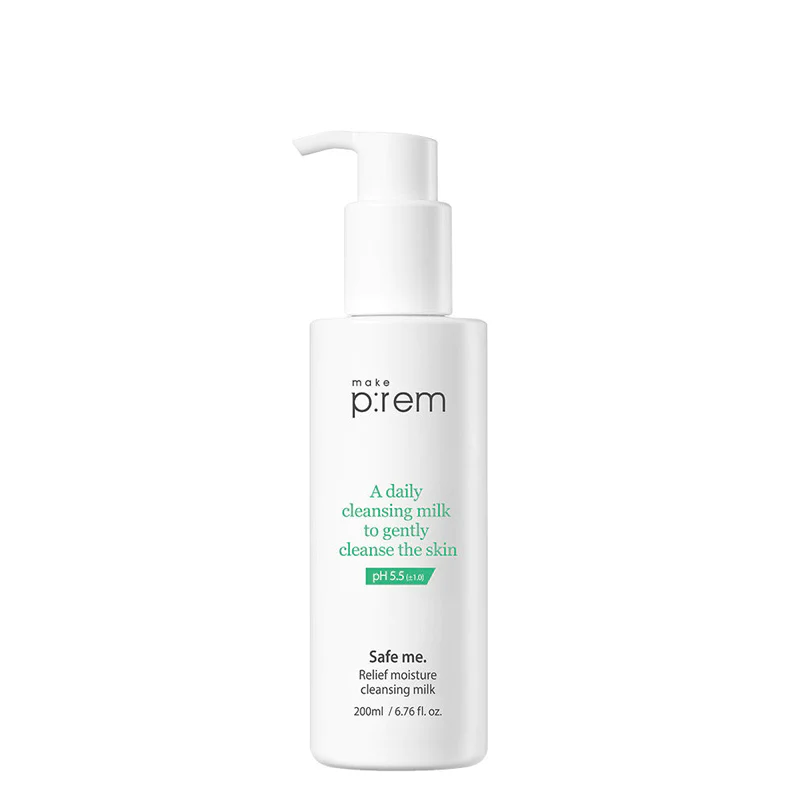 MAKE PREM Safe Me. Relief Moisture Cleansing Milk | MY BEAUTY IDOL