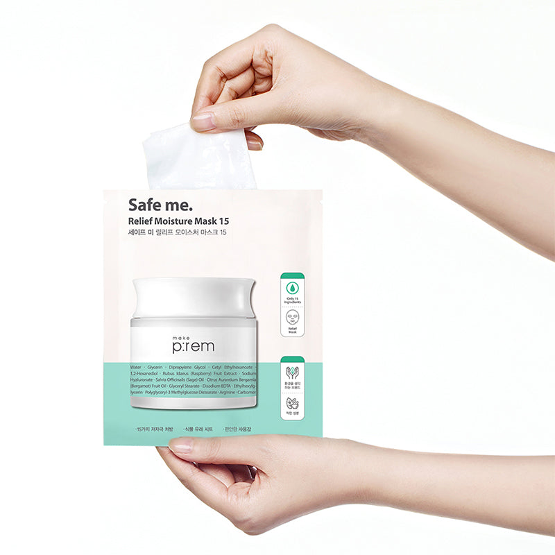 MAKE P:REM Safe Me. Relief Moisture Mask 15