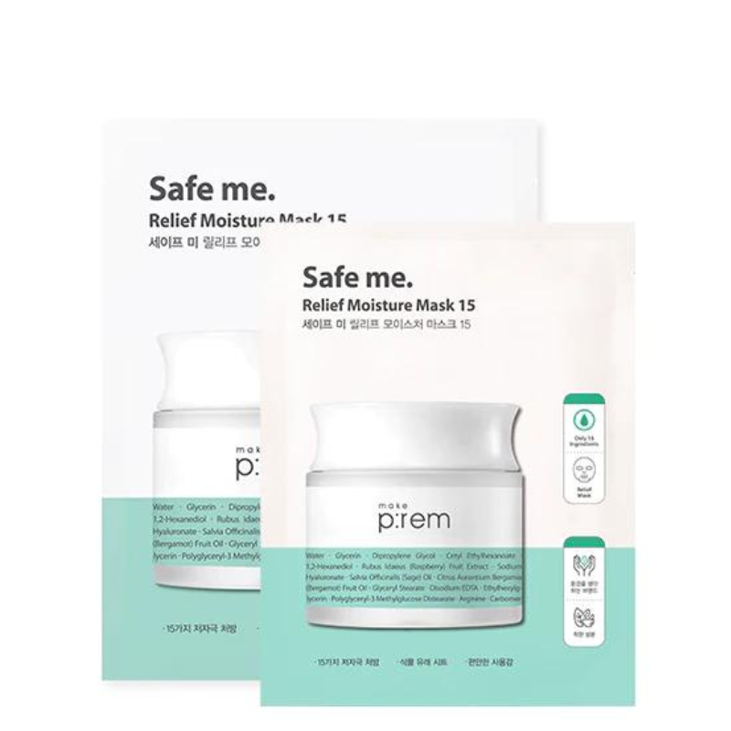 MAKE P:REM Safe Me. Relief Moisture Mask 15