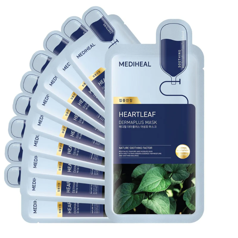 Dermaplus Heartleaf Mask Bundle (10pcs)