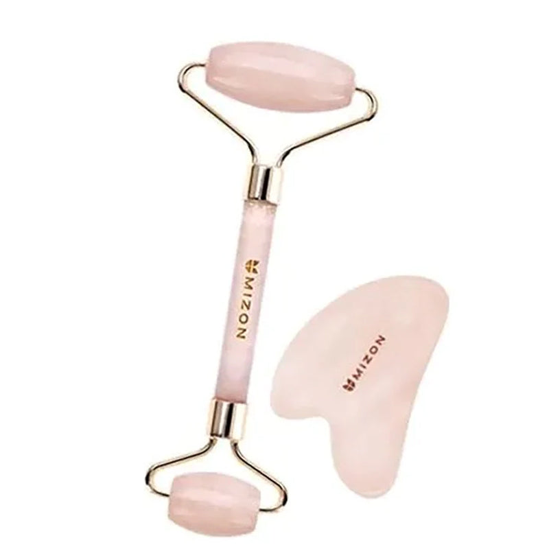 MIZON Facial Massage Roller and Gua-Sha Set