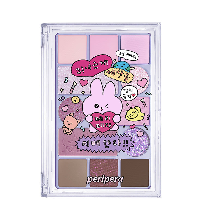 PERIPERA All Take Mood Technique Palette 05 Love You Pinkful Berry Choigosim | MY BEAUTY IDOL