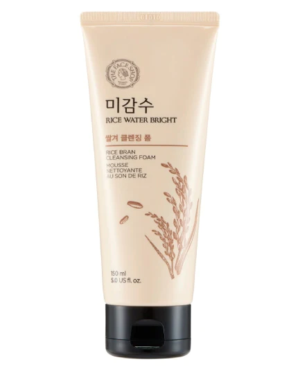 Rice Water Bright Rice Bran Foaming Cleanser