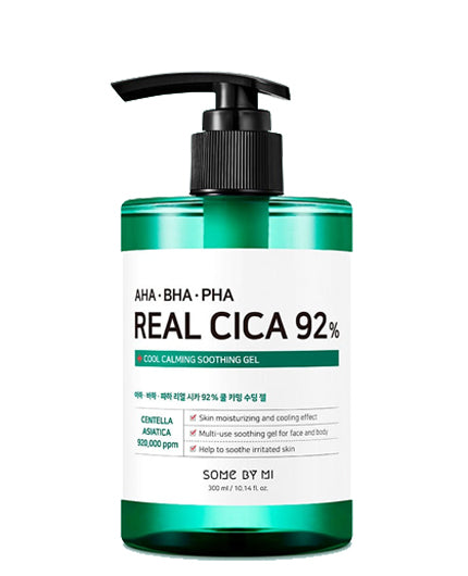 SOME BY MI AHA BHA Real Cica 92% Cool Calming Soothing Gel | MY BEAUTY IDOL