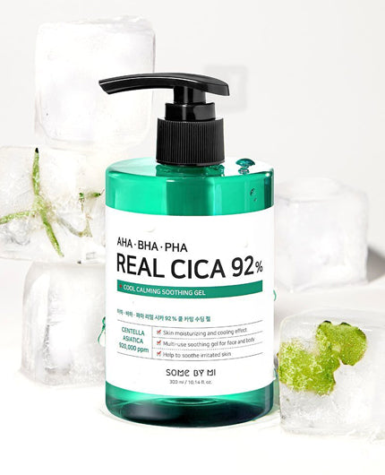 SOME BY MI AHA BHA Real Cica 92% Cool Calming Soothing Gel | MY BEAUTY IDOL