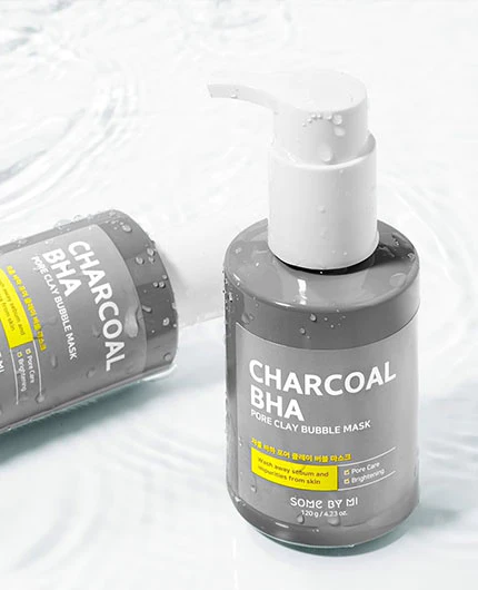 Charcoal BHA Pore Clay Bubble Mask