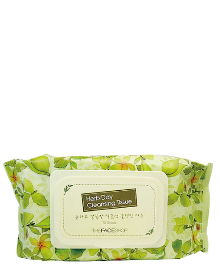 Herb Day Cleansing Tissue 70p