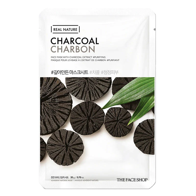 Real Nature Charcoal Face Mask