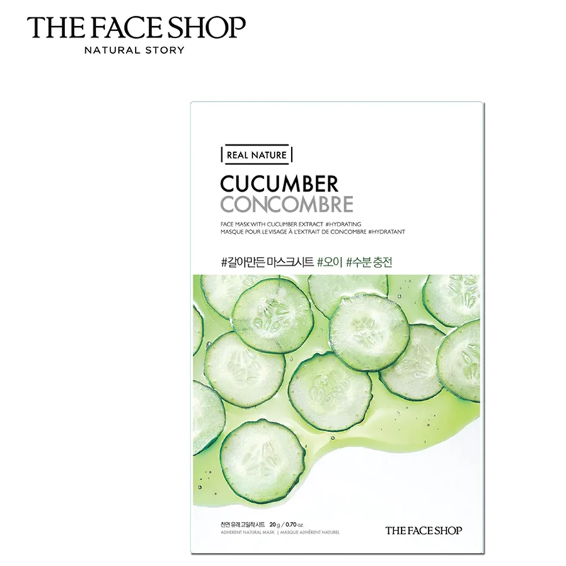 Real Nature Cucumber Mask Sheet